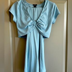 Blue rue 21 two piece pant set